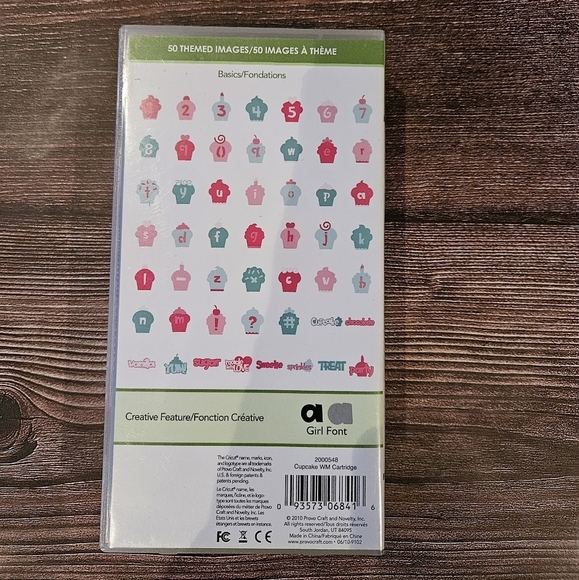 Cupcake Cricut Lite  Die Cut - Picture 5 of 5